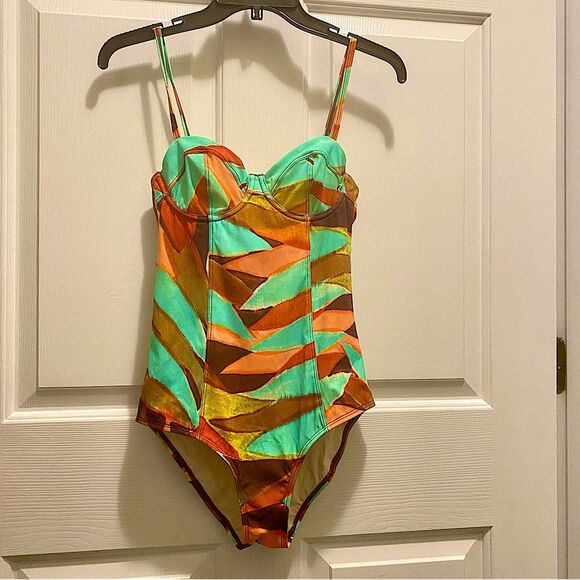 NWT Marie Oliver Scout & Molly's One-piece Tropical Swimsuit Size XS - Picture 2 of 9